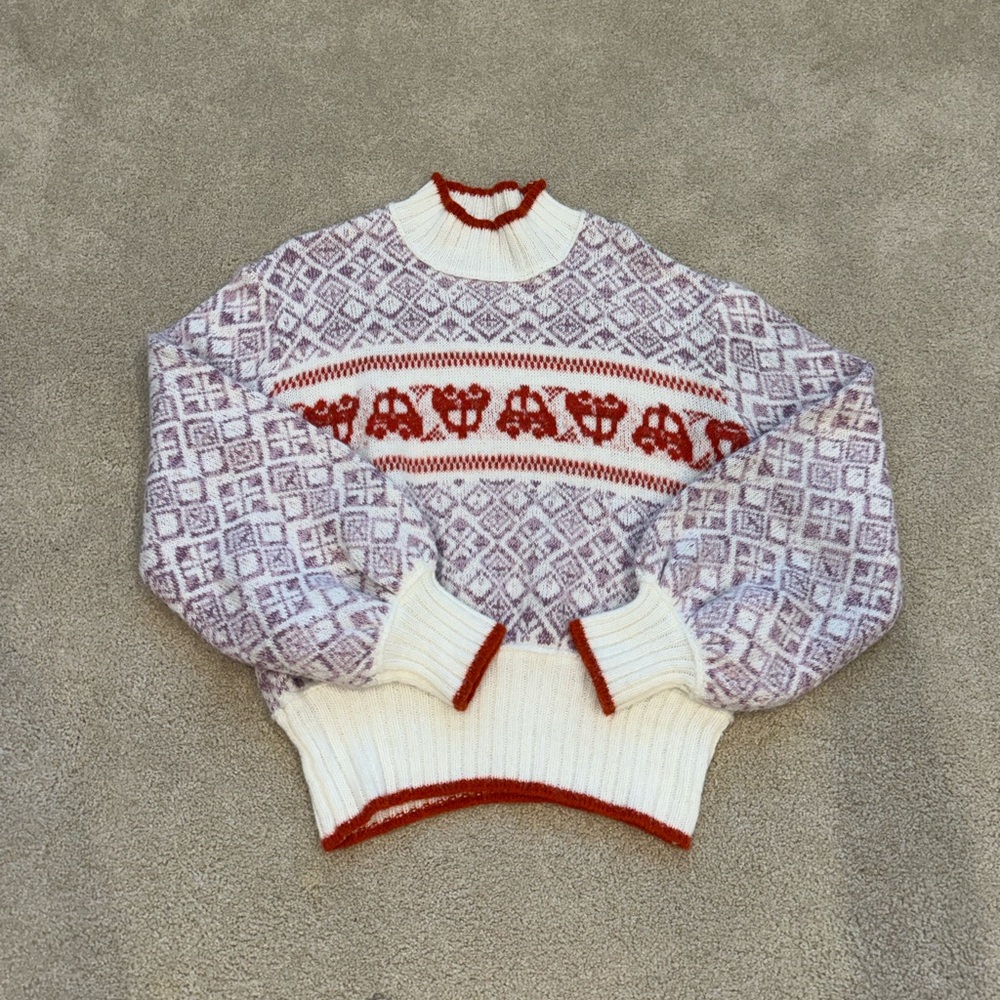 Free People Freya Fairisle Sweater